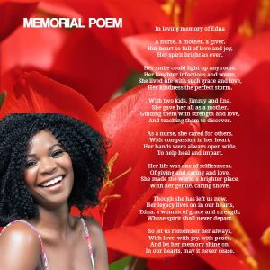 Memorial poem writer
